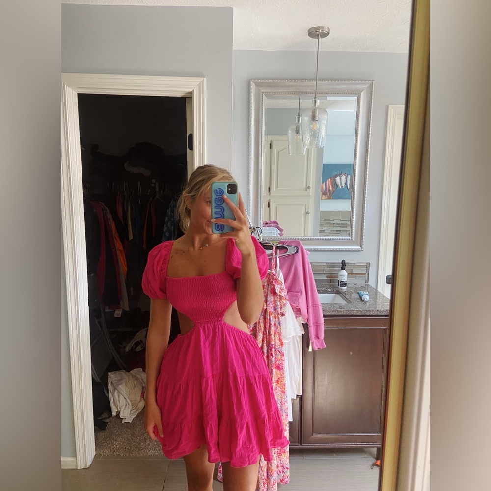 pink boutique dress🩷